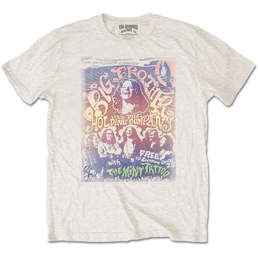 JANIS JOPLIN ジャニスジョプリン (追悼 55年 ) - Big Brother & The Holding Company Selland Arena / Tシャツ / メンズ - PGS